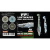 AK Interactive RCS101 Real Colors Set WWII Luftwaffe Early War Colours