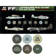 AK Interactive RCS103 Real Colors Set WWII Luftwaffe Late War Colours