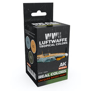 AK Interactive RCS104 Real Colors Set WWII Luftwaffe Tropical Colours