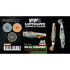 AK Interactive RCS104 Real Colors Set WWII Luftwaffe Tropical Colours