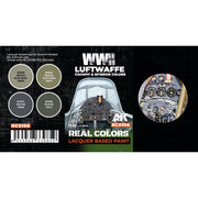 AK Interactive RCS106 Real Colors Set WWII Luftwaffe Cockpit & Interior Colours