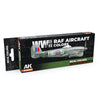 AK Interactive RCS107 Real Colors Set WWII RAF Aircraft Colours