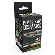 AK Interactive RCS108 Real Colors Set WWII RAF Temperate Land Scheme