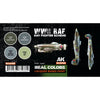 AK Interactive RCS109 Real Colors Set WWII RAF Day Fighter Scheme