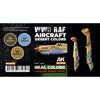 AK Interactive RCS110 Real Colors Set WWII RAF Aircraft Desert Colours