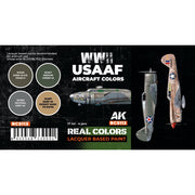 AK Interactive RCS113 Real Colors Set WWII USAAF Aircraft Colours