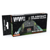 AK Interactive RCS114 Real Colors Set WWII US Aircraft Interior Colours