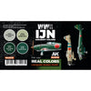 AK Interactive RCS115 Real Colors Set WWII IJN Aircraft Colours