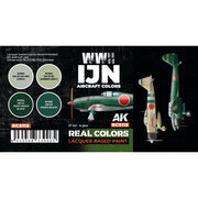 AK Interactive RCS115 Real Colors Set WWII IJN Aircraft Colours