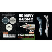 AK Interactive RCS117 Real Colors Set US Navy & USMC Aircraft Colours 1945-1980