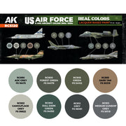 AK Interactive RCS120 Real Colors Set US Air Force & ANG Aircraft Colours 1960s-1980s