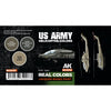 AK Interactive RCS121 Real Colors Set US Army Helicopter Colours