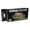 AK Interactive RCS124 Real Colors Set German Afrika Korps Colours 1941-1943
