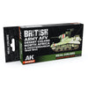 AK Interactive RCS127 Real Colors Set British Army AFV Desert Colours