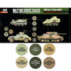AK Interactive RCS127 Real Colors Set British Army AFV Desert Colours