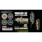 AK Interactive RCS130 Real Colors Set US Army Modern AFV Colours