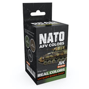 AK Interactive RCS131 Real Colors Set NATO AFV Colours