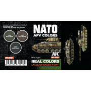 AK Interactive RCS131 Real Colors Set NATO AFV Colours