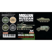 AK Interactive RCS132 Real Colors Set Modern Russian AFV Colours