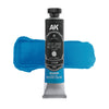 AK Interactive Artist Dense Acrylic Blue Color Set