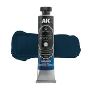 AK Interactive Artist Dense Acrylic Blue Color Set