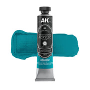 AK Interactive Artist Dense Acrylic Blue Color Set