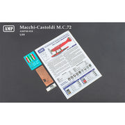 AMP 72011 1/72 Macchi Castoldi MC 72 Schneider Trophy Series