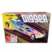 AMT 1154 1/25 Funny Fueller Digger Dragster Plastic Model Kit 849398035382