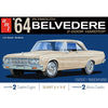 AMT 1/25 1964 Plymouth Belvedere w/Straight 6 Engine 2T Plastic Model Kit