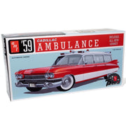 AMT 1395 1/25 59 Cadillac Ambulance with Gurney