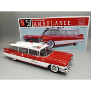 AMT 1395 1/25 59 Cadillac Ambulance with Gurney