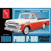 AMT 1407 1/25 1960 Ford F-100 Pickup w/Trailer
