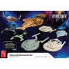 AMT 1443 1/2500 Star Trek Adversaries & Allies Ship Set