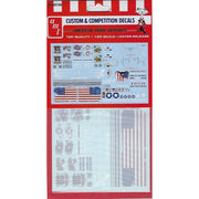 AMT 1/25 American Pride Graphics Custom Decals