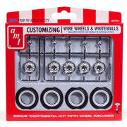 AMT PP033 1/25 KH Wire Wheels & Tires Parts pack