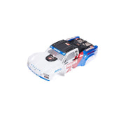 Arrma 1565 Mojave Grom BLX Body, White and Blue