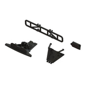 Arrma 1577 Lower Skid And Bumper Set Black Fury Mega