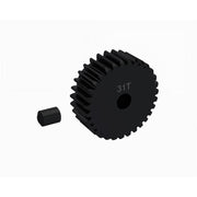 Arrma 2182 31T 0.5 Mod CNC Pinion Gear with 3.2mm Bore, Grom BLX