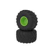 Arrma ARA-2531 dBoots Chevron MT Tyre Set Glued Green