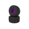 Arrma ARA-2535 dBoots Chevron MT Tyre Set Glued Purple