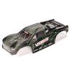 Arrma 2581 Vorteks 2wd 223S Painted Body with Hidden Body Mount Green/Black
