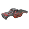 Arrma ARA-2879 Painted Body Set Red Quake 223S
