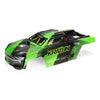Arrma ARA-3008 Painted Decaled and Trimmed Body Kraton 6S Green / Black