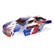 Arrma ARA-3009 Painted Decaled and Trimmed Body Kraton 6S Blue / Red