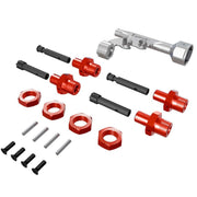 Arrma 3150 +10mm Offset 17mm Wheel Hex Conversion for Threaded Axles