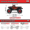 Arrma 1/16 Quake Grom 4X4 RC Monster Truck (Red) ARA2137T1