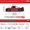Arrma Infraction Grom 3S BLX 4X4 1/12 All-Road Truck (Red)