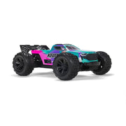 Arrma Mini Kraton 3S BLX 4X4 1/16 Speed Monster Truck (Teal/Pink) ARA2508ST2