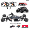 Arrma 1/10 Gorgon 2wd RC Monster Truck Assembly Kit with Electronics ARA3230SKT1