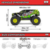Arrma Gorgon MEGA 550 2wd RC Monster Truck Gunmetal ARA3230ST3